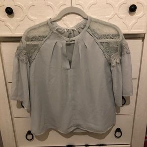 Black Swan Light Blue Blouse